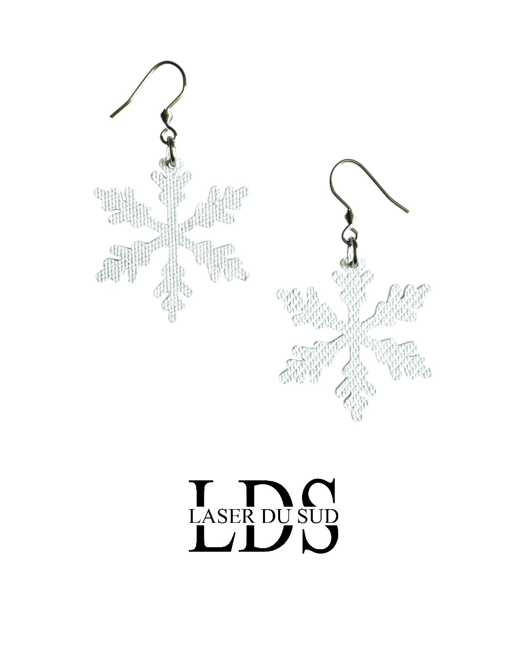 Boucles d'oreilles en bois Sibéria