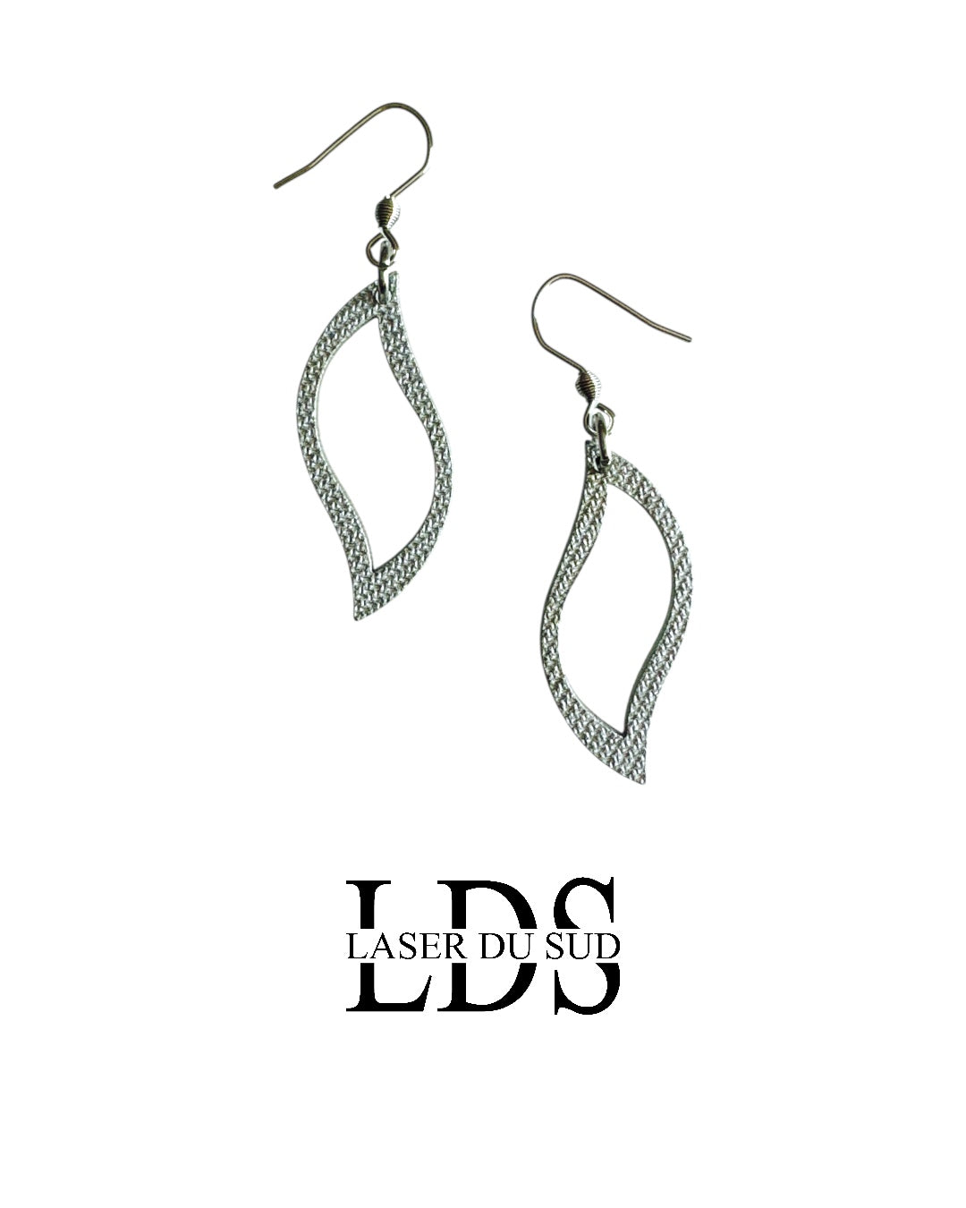 Boucles d'oreilles en bois Flamma