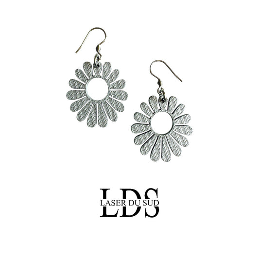Boucles d'oreilles en bois Daisylia