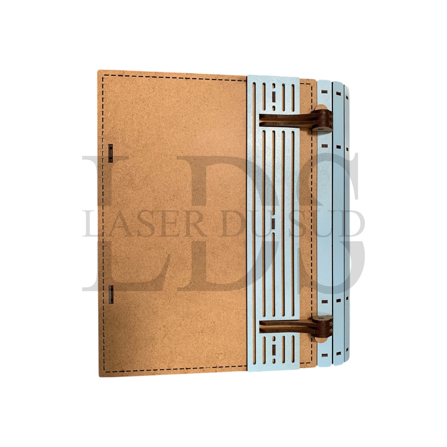 Calendrier de l’Avent en bois – Livre "Flocon de neige"