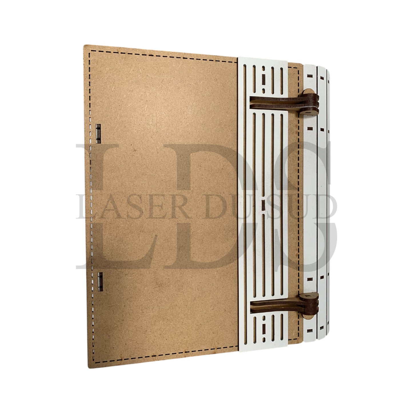 Calendrier de l’Avent en bois – Livre "Bonhomme de pain d’épices"