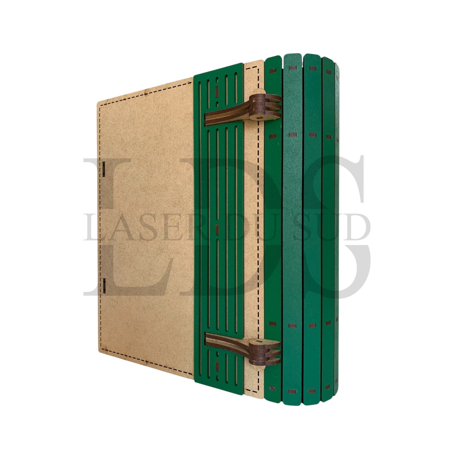 Calendrier de l’Avent en bois – Livre "Sapin de Noël"