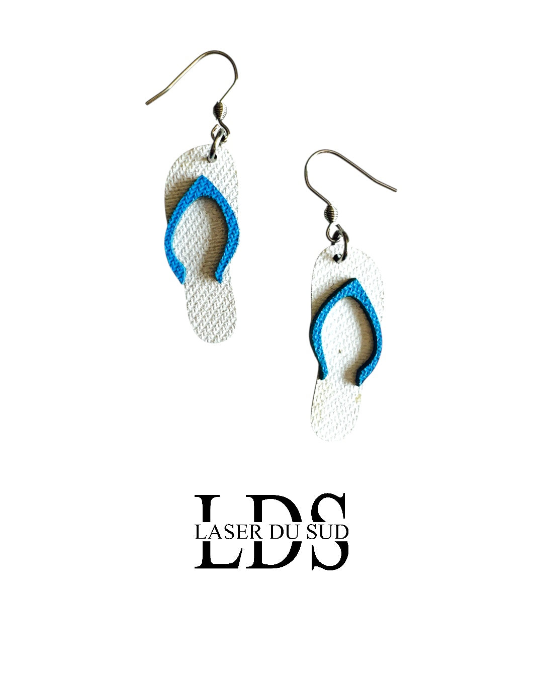 Boucles d'oreilles en bois Playa