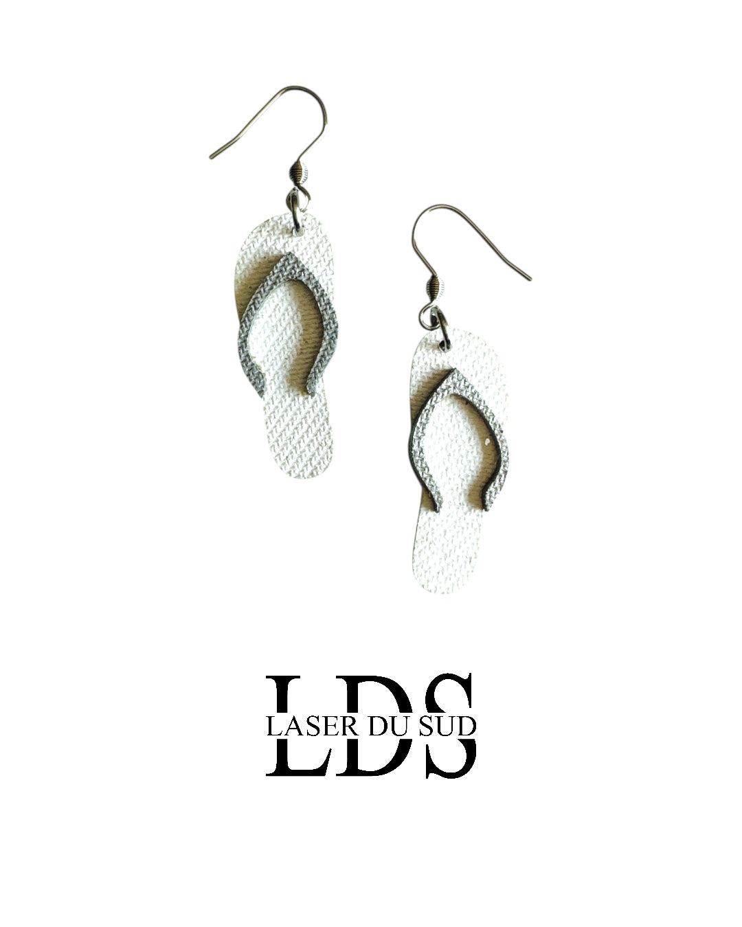 Boucles d'oreilles en bois Playa