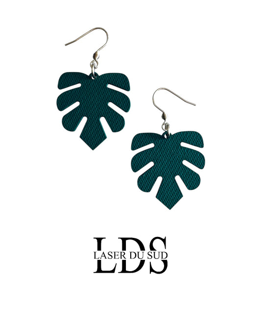 Boucles d'oreilles en bois Amazonia