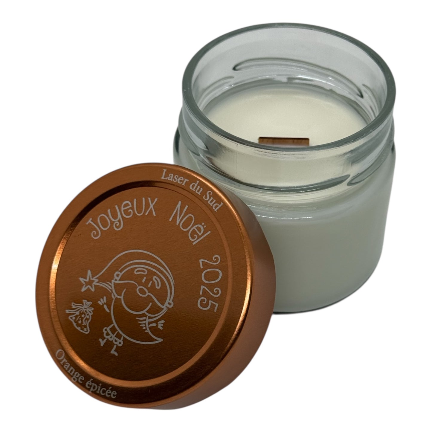 Bougie parfumée Joyeux Noël - Père Noël