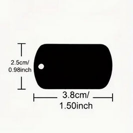 Médaille Aluminium pour chien